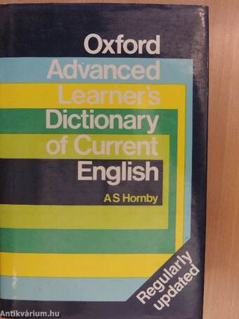 Oxford Advanced Learner's Dictionary of Current English