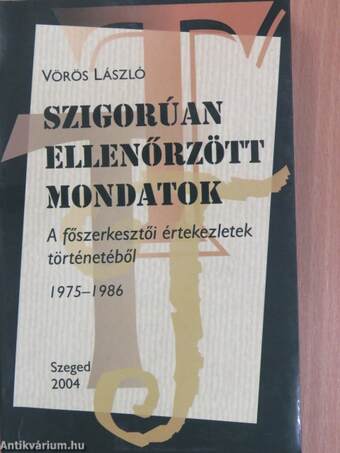 Szigorúan ellenőrzött mondatok