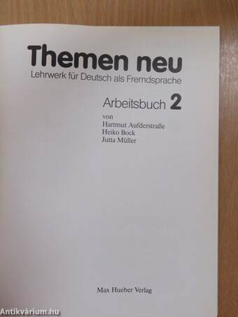 Themen neu 2 - Arbeitsbuch