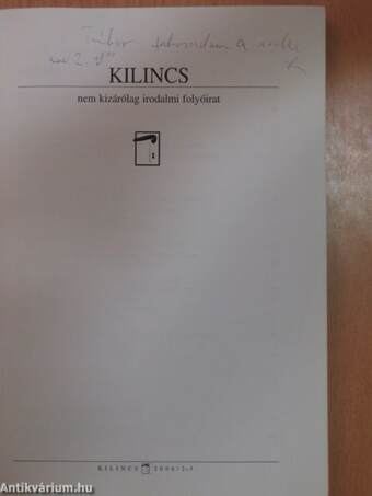 Kilincs 2006/2-3.