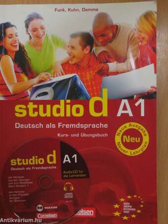 Studio d A1 - Kurs- und Übungsbuch - CD-vel