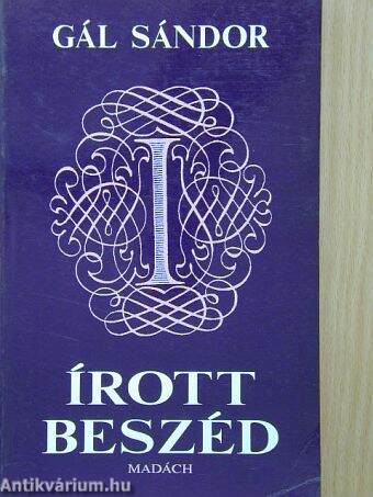 Írott beszéd