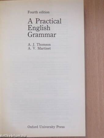 A Practical English Grammar