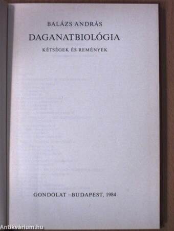 Daganatbiológia