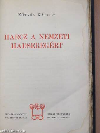 Harcz a nemzeti hadseregért