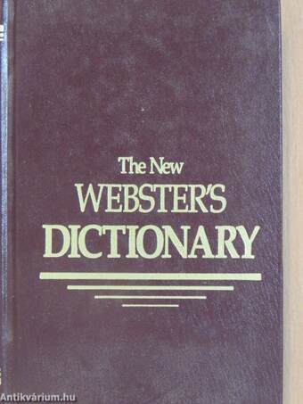 The New Webster's Dictionary