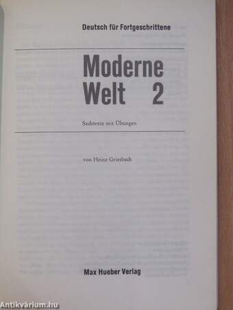 Moderne Welt 2.