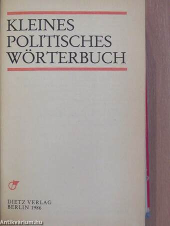 Kleines Politisches Wörterbuch