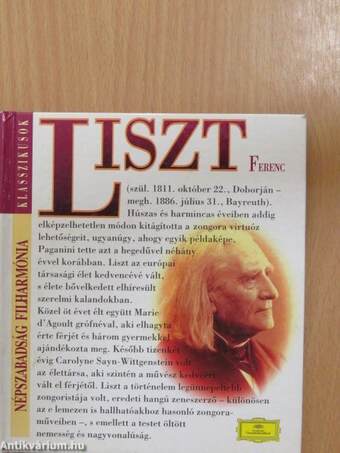 Liszt Ferenc - CD-vel