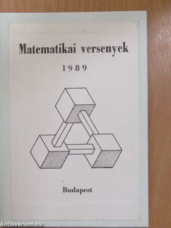 Matematikai versenyek 1989