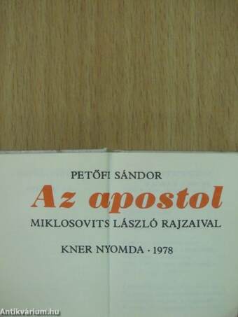 Az apostol (minikönyv)