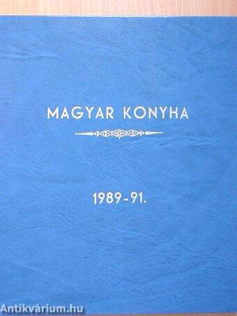 Magyar Konyha 1989-1991.