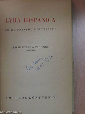 Lyra hispanica