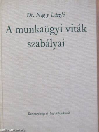 A munkaügyi viták szabályai