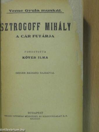 Sztrogoff Mihály (rossz állapotú)