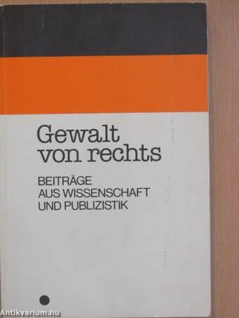 Gewalt von rechts