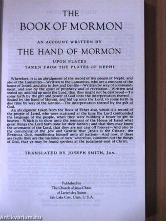 The Book of Mormon