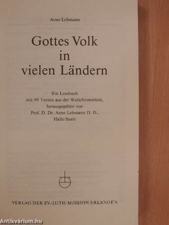 Gottes Volk in vielen Ländern