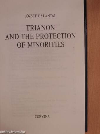 Trianon and the Protection of Minorities