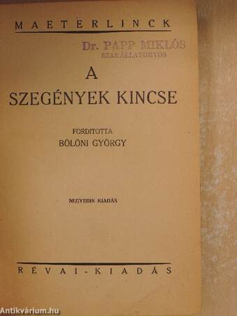 A szegények kincse