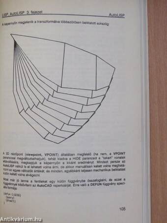 LISP, AutoLISP programozás AutoCad-ben IBM PC-n