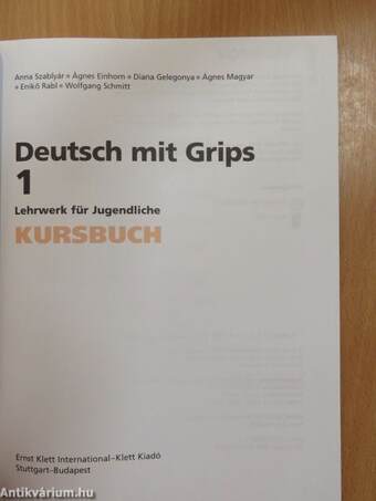 Deutsch mit Grips 1 - Kursbuch