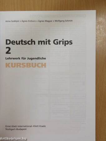 Deutsch mit Grips 2 - Kursbuch