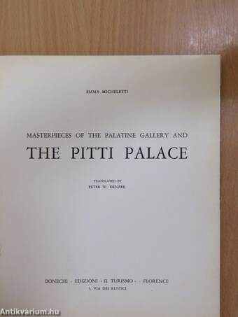 Masterpieces of the Palatine Gallery and the Pitti Palace