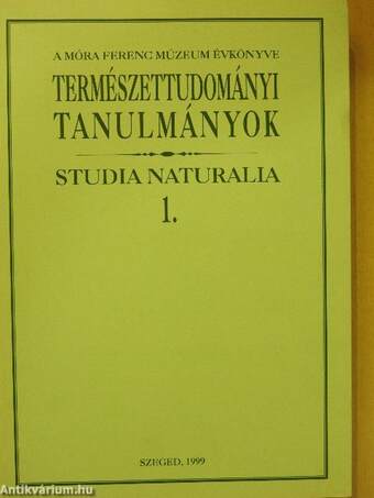 Természettudományi tanulmányok 1-2.