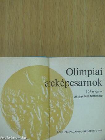 Olimpiai arcképcsarnok (minikönyv) (számozott)