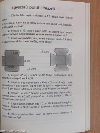 Matematika 13 éveseknek