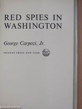 Red Spies in Washington