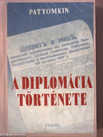 A diplomácia története 1919-1939