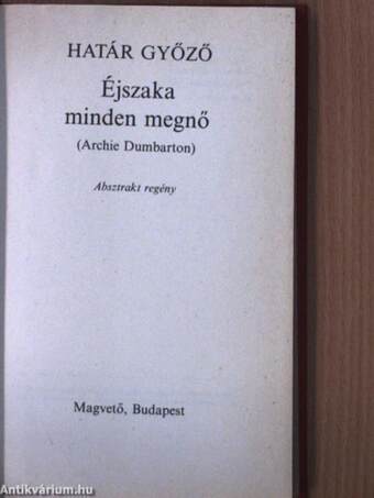 Éjszaka minden megnő