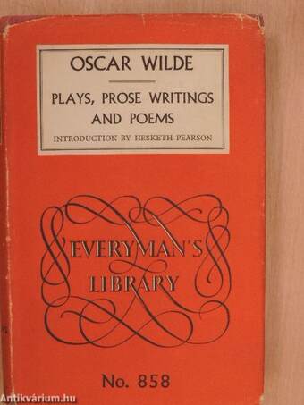 Oscar Wilde's Plays, Prose Writings, and Poems