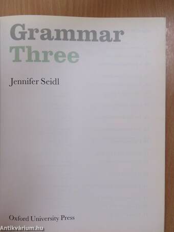 Grammar Three