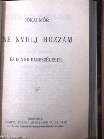 Úti rajzok/Ne nyulj hozzám/A gazdag szegények