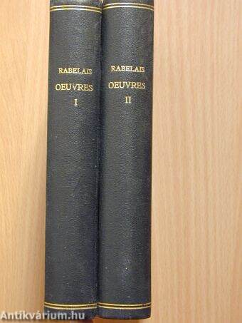 Les Cinq Livres de F. Rabelais I-II.