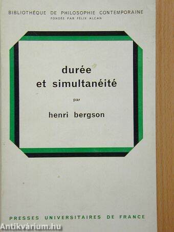 Durée et simultanéité