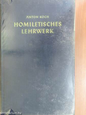 Homiletisches Lehrwerk VI/1-2.