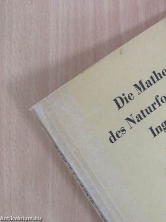 Die Mathematik des Naturforschers und Ingenieurs V.