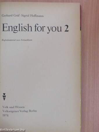 English for you 2