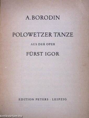 Polowetzer Tänze aus der Oper Fürst Igor