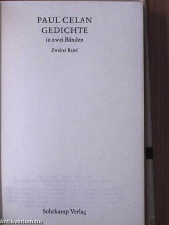 Gedichte II.