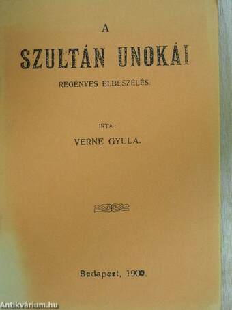 A szultán unokái