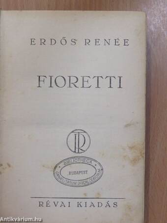 Fioretti (aláírt példány)