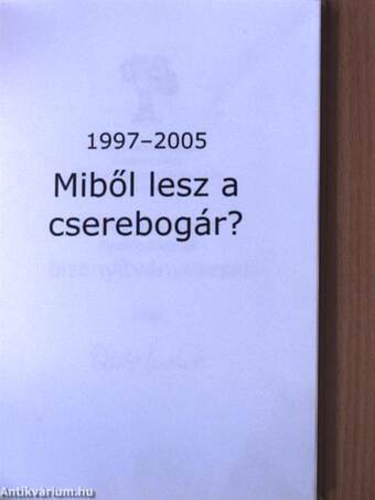 Miből lesz a cserebogár?