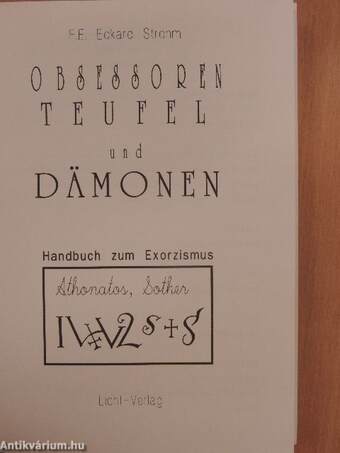 Obsessoren Teufel und Dämonen