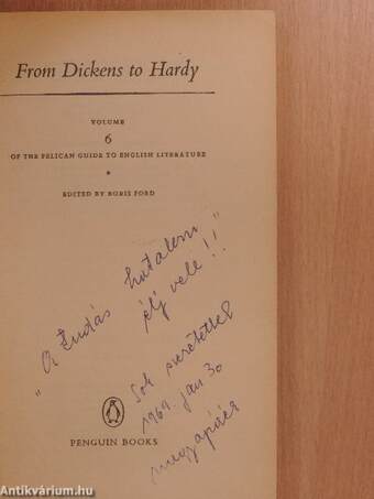 From Dickens to Hardy