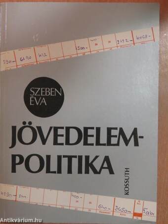 Jövedelempolitika